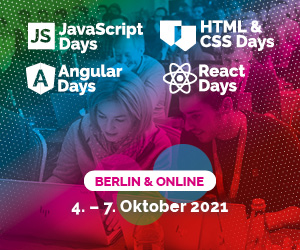 Die großen Trainingsevents für JavaScript, Angular, React, HTML & CSS